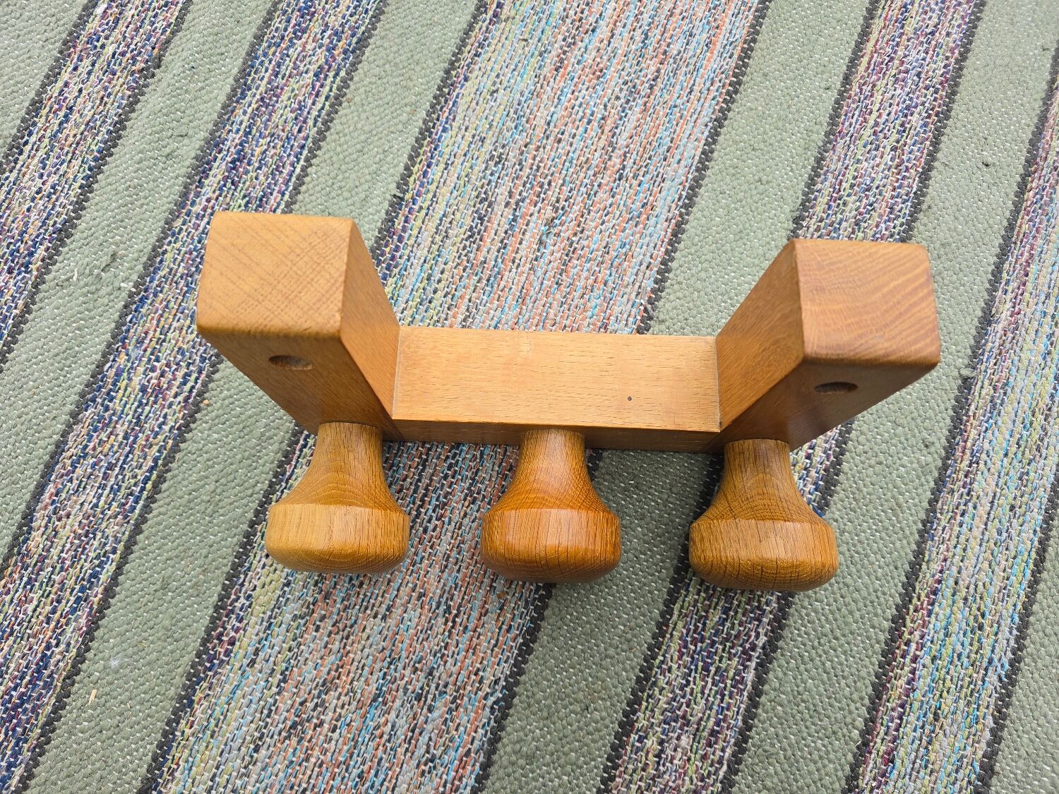 Coat rack with 3 hooks by Guillerme and Chambron