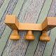 Coat rack with 3 hooks by Guillerme and Chambron