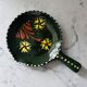 Alsatian pottery plate signed