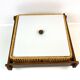 Rare lampe de plafond originale Temde Mid Century Danish Modern en chêne et sisal