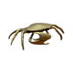 Brass crab ashtray, 50s