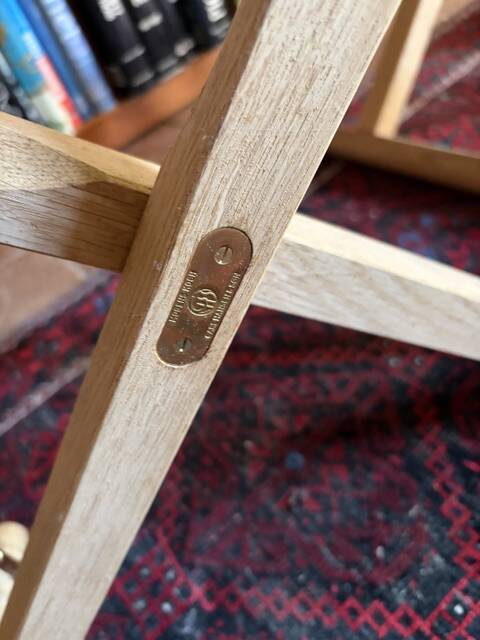 6 folding chairs Mogens Koch made by Carl Hansen