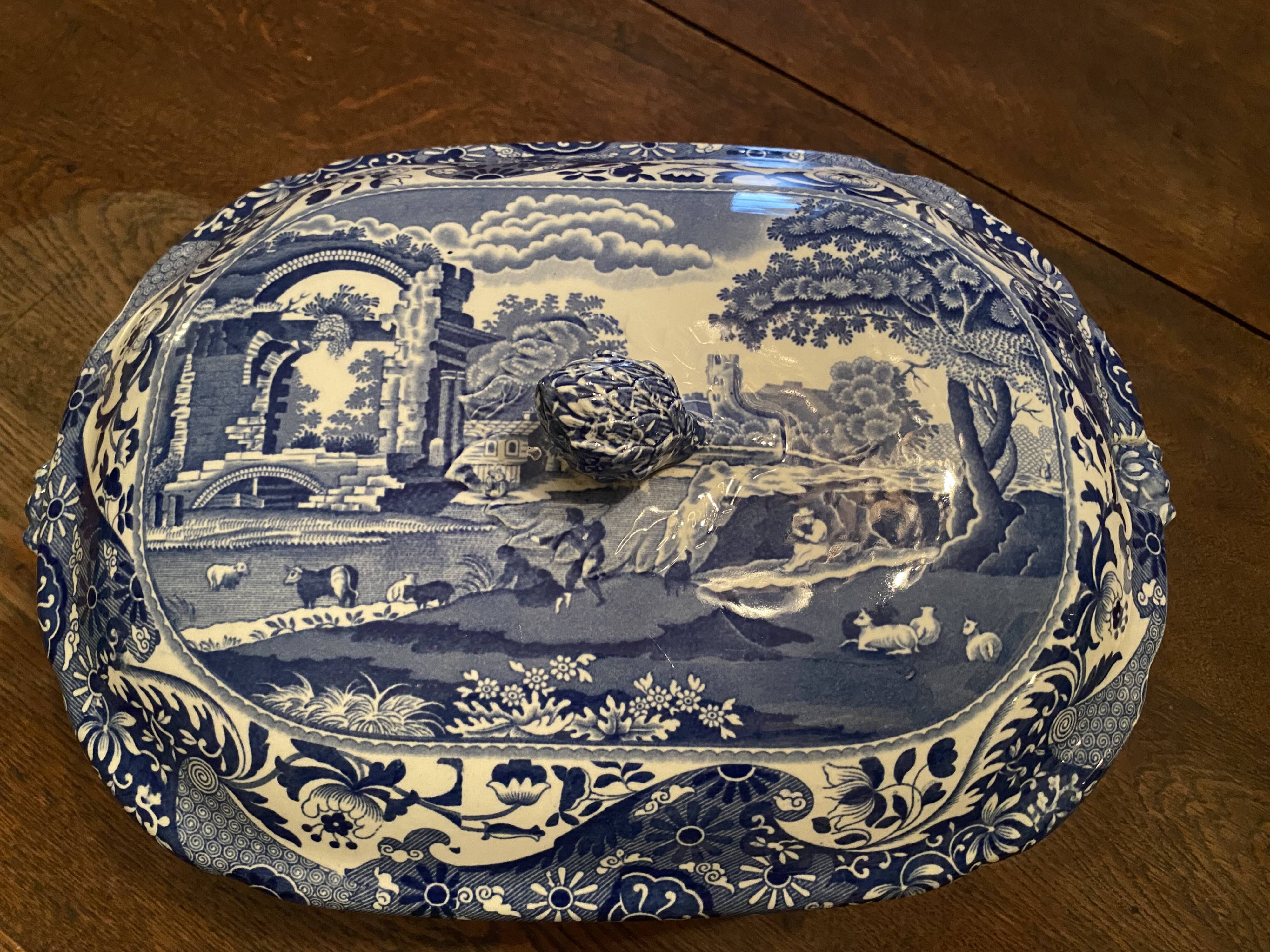 English porcelain service