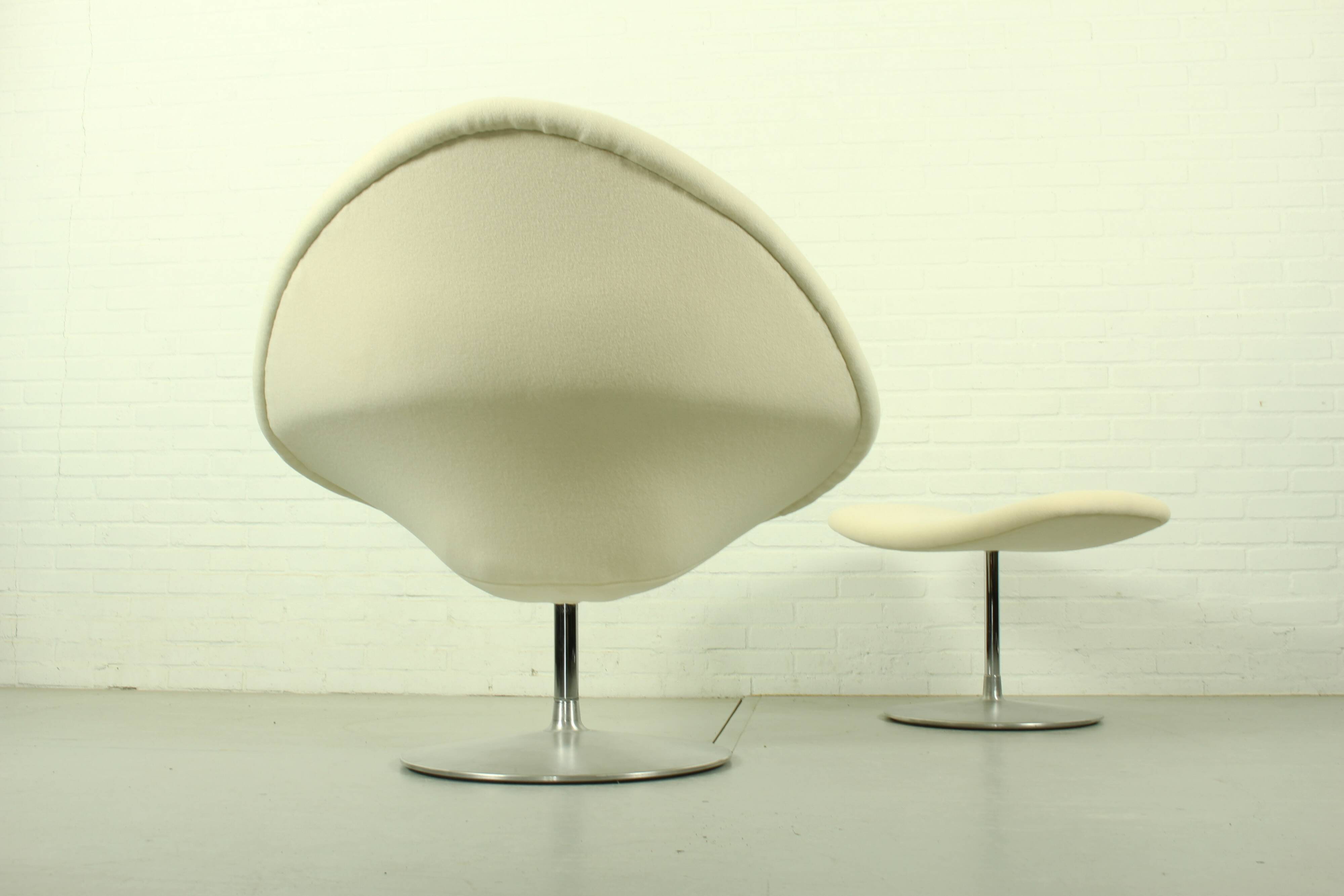 Iconic Pierre Paulin "Globe" Chair & Ottoman for Artifort