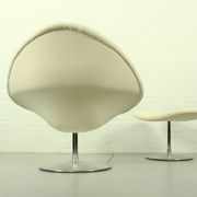 Iconic Pierre Paulin "Globe" Chair & Ottoman for Artifort