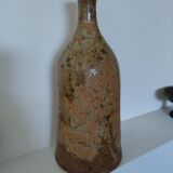 Vase bouteille en grès Alain Blanchard