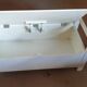 Petit banc coffre blanc