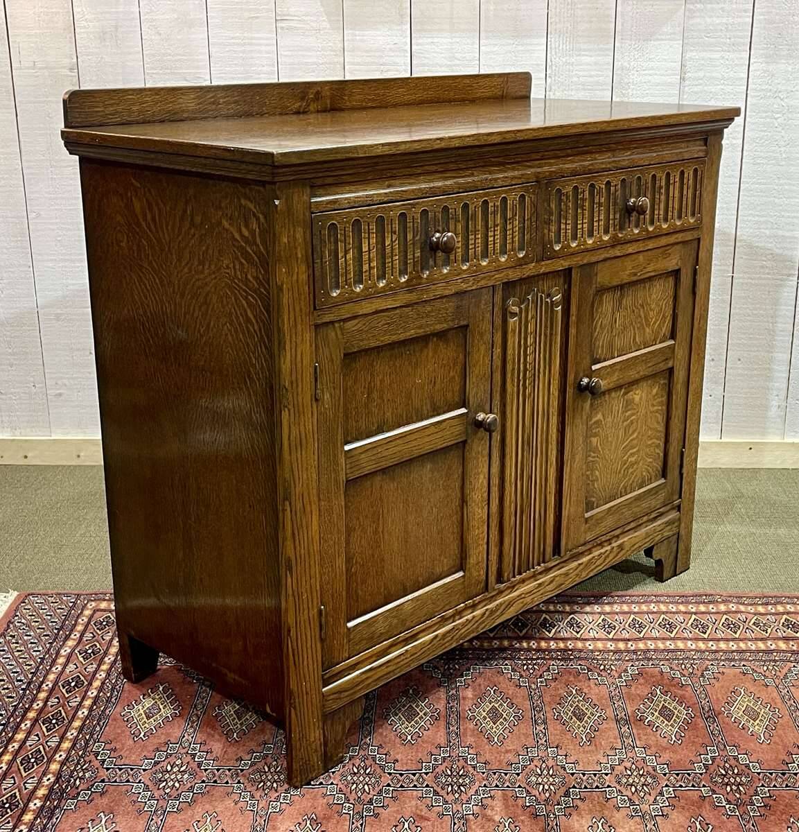 English oak sideboard from the 1950s