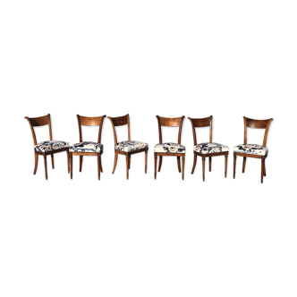 6 chaises de salle à manger style anglais