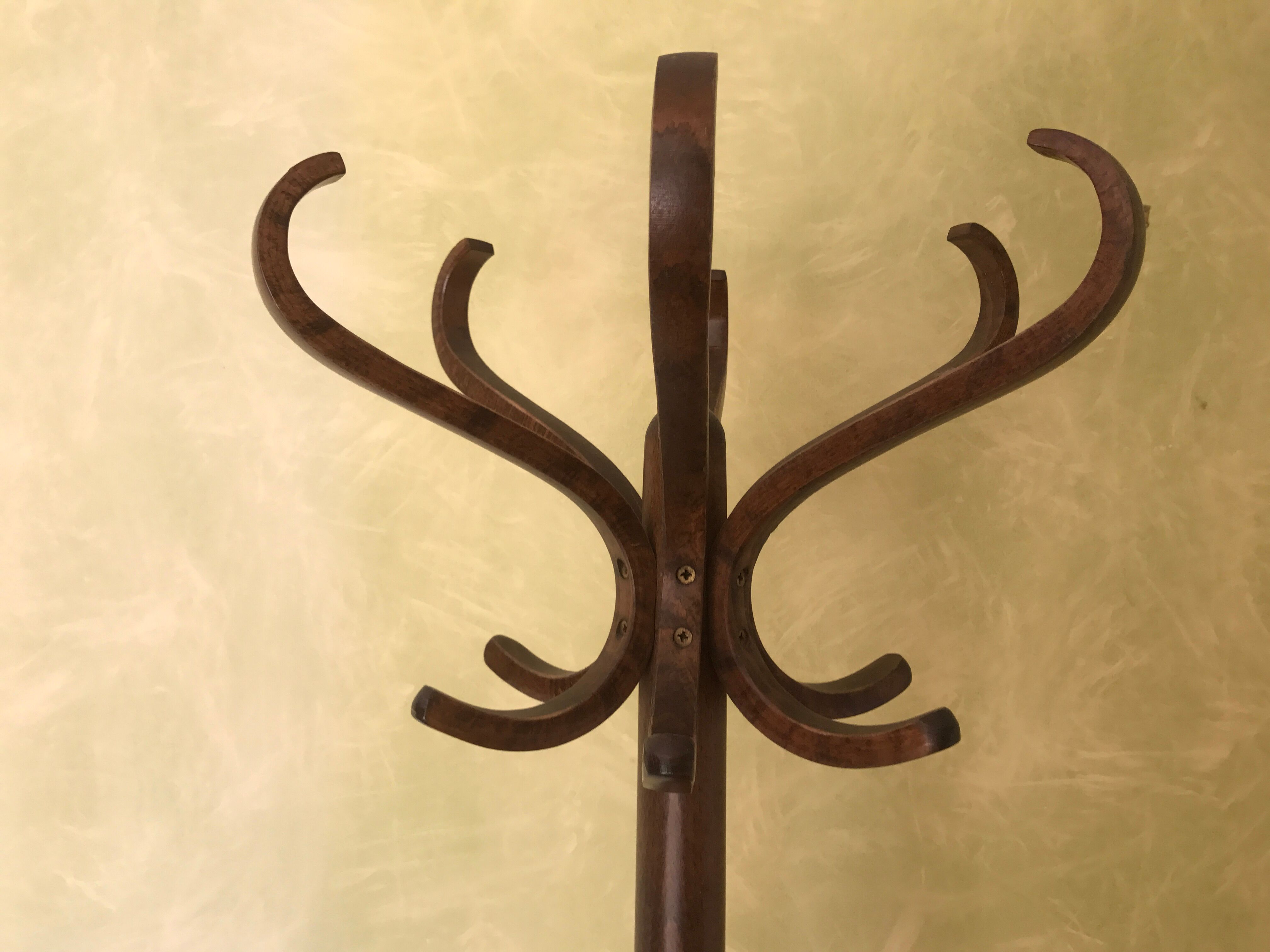 Vintage parrot coatrack