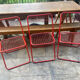 Trio de chaises ted net Ikea vintage