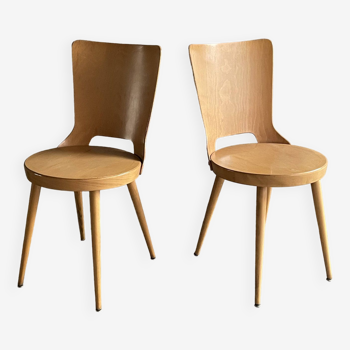 Pair of Dove model bistro chairs