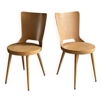 Pair of Dove model bistro chairs