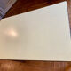 Expandable yellow formica table