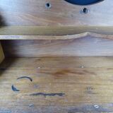 Walnut wall shelf, circa 1920/1930