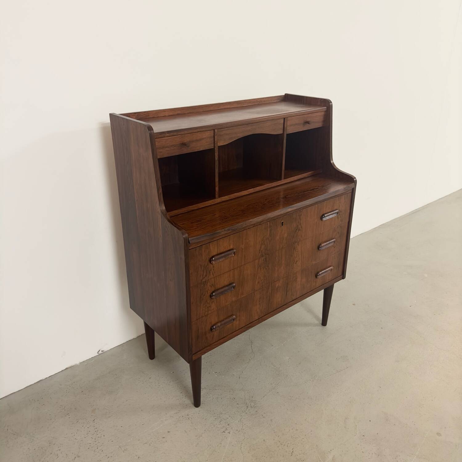 Danish palisander bureau secretary 1950s