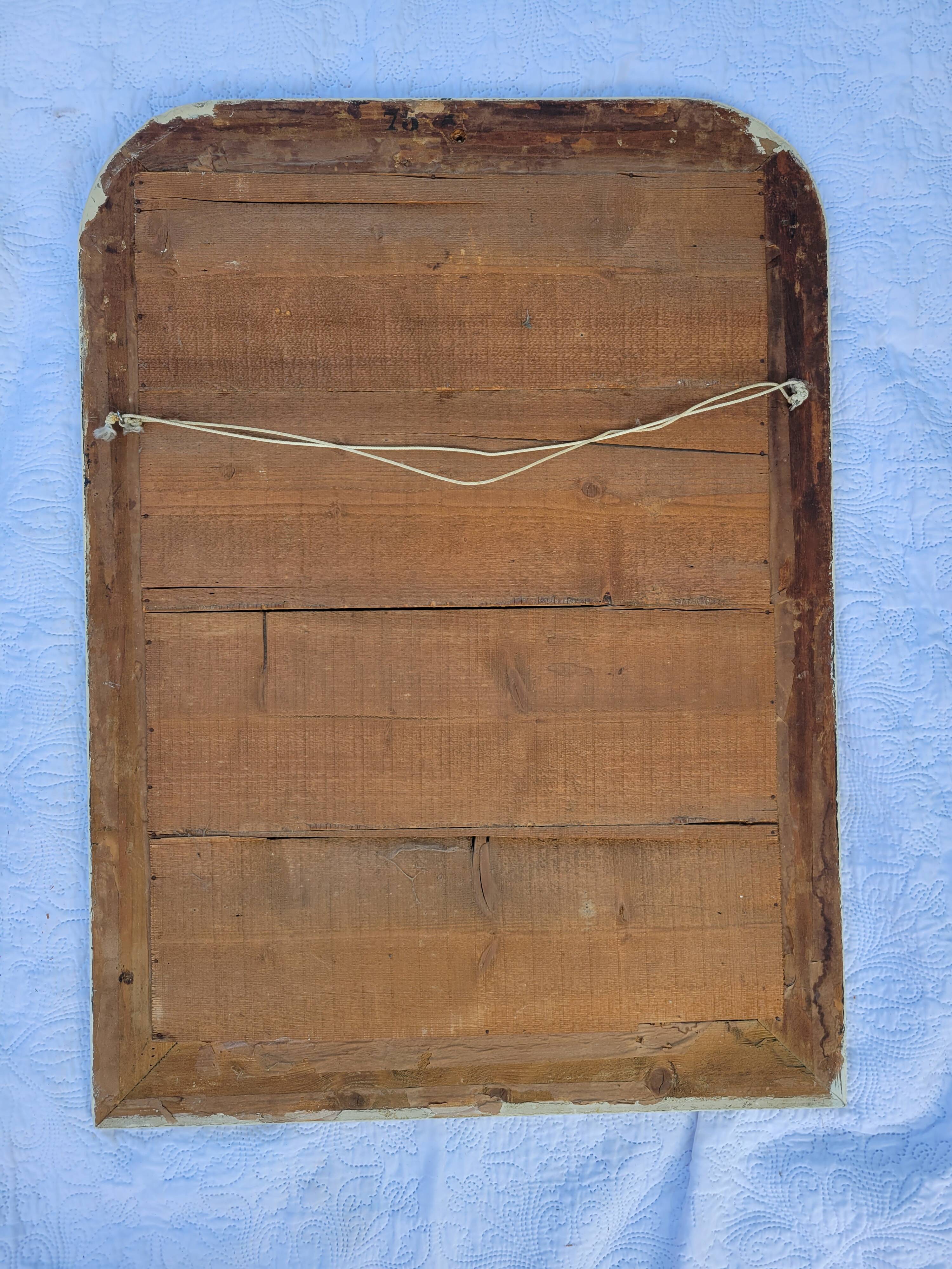 Antique Louis Philippe mercury mirror