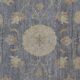 Oriental Grey Beige Stair Runner Rug, Wool Hand Knotted 81 x 295 cm