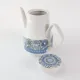 Vintage 1970s Raul da Bernarda Tea Set from Alcobaça, Portugal