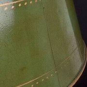 Bronze bouillotte lamp from the 19th century.