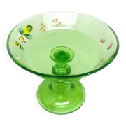 N6I Uranowa platter in the Art Nouveau style Bohemia