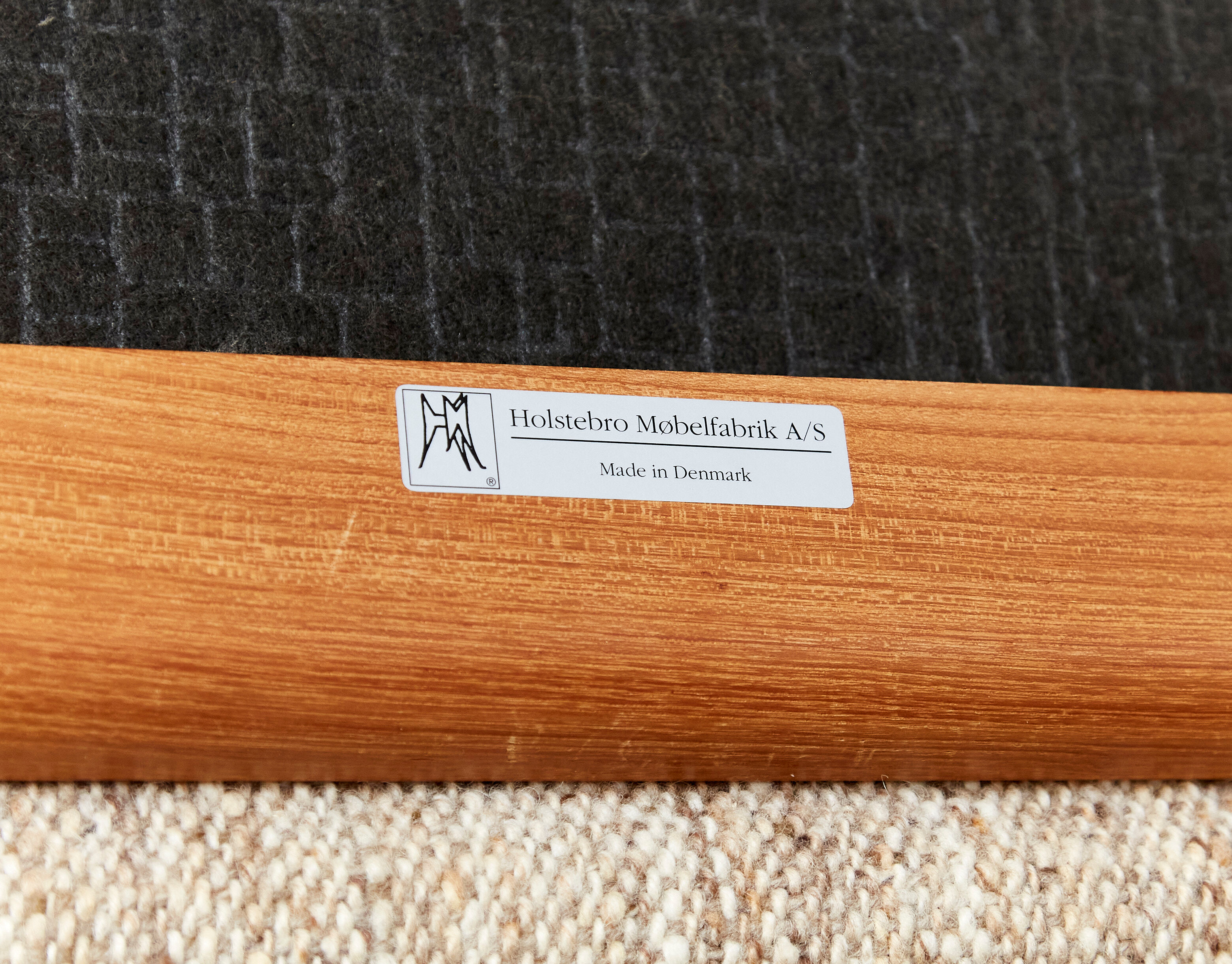 Juul Kristensen Highback Chair & Holstebro Ottoman