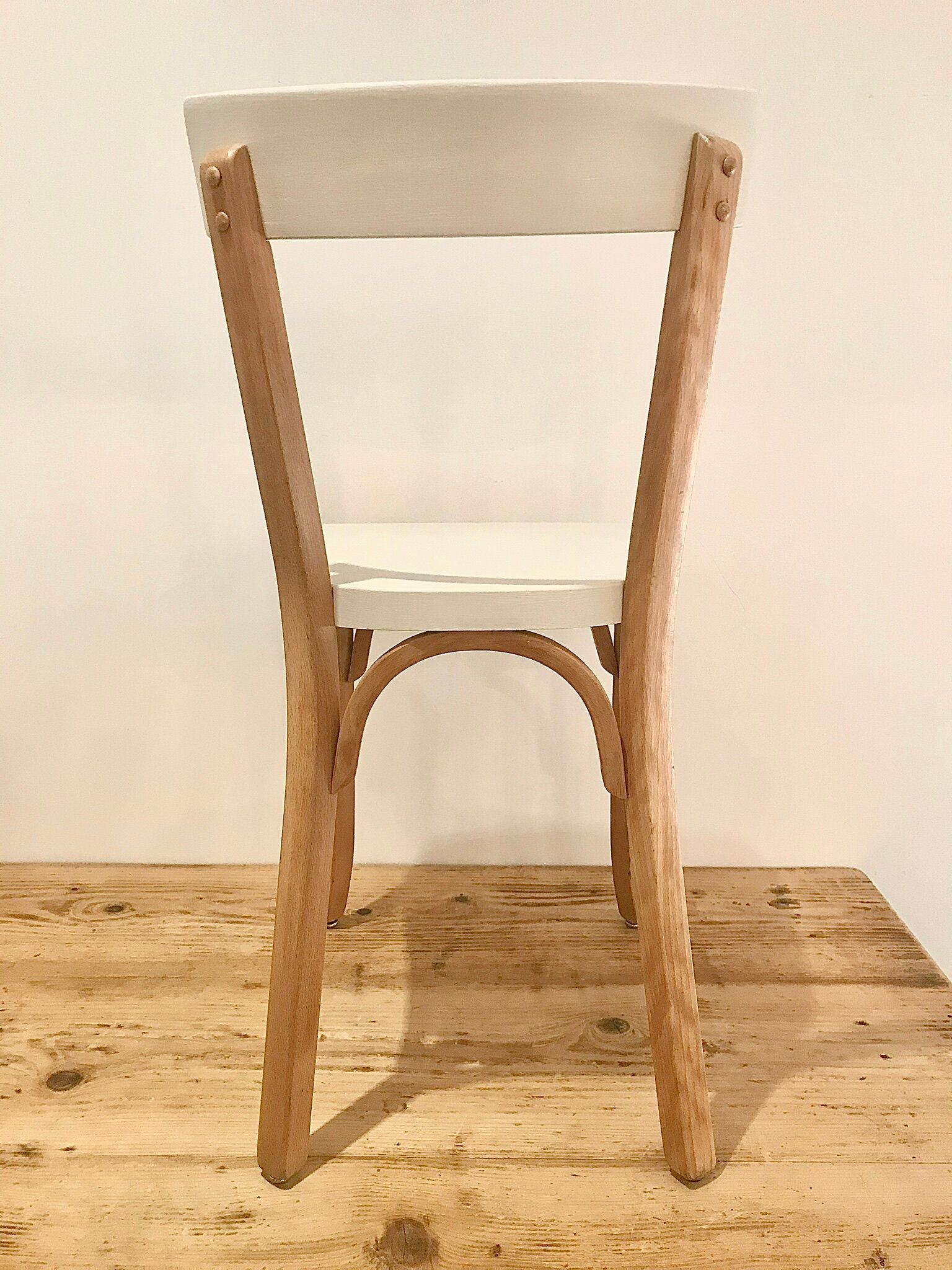 Bistrot Baumann nude chair