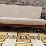 Danish teak Scandinavian sofa armchair set 1960