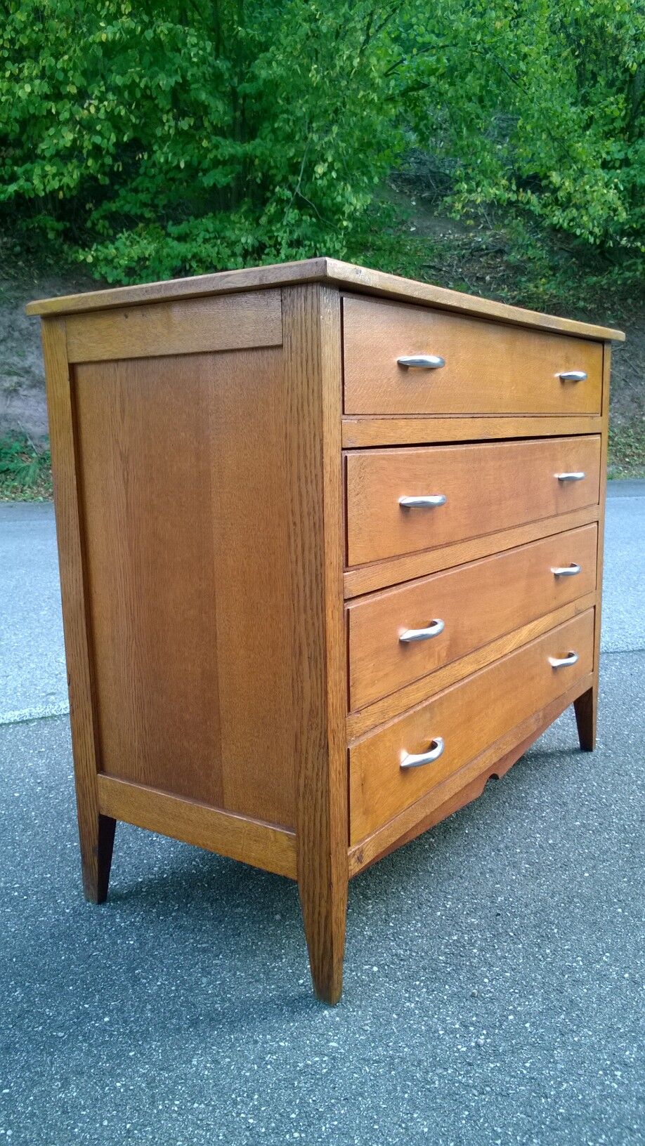 Golden oak dresser 50s
