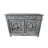 Parisian buffet grey patinated