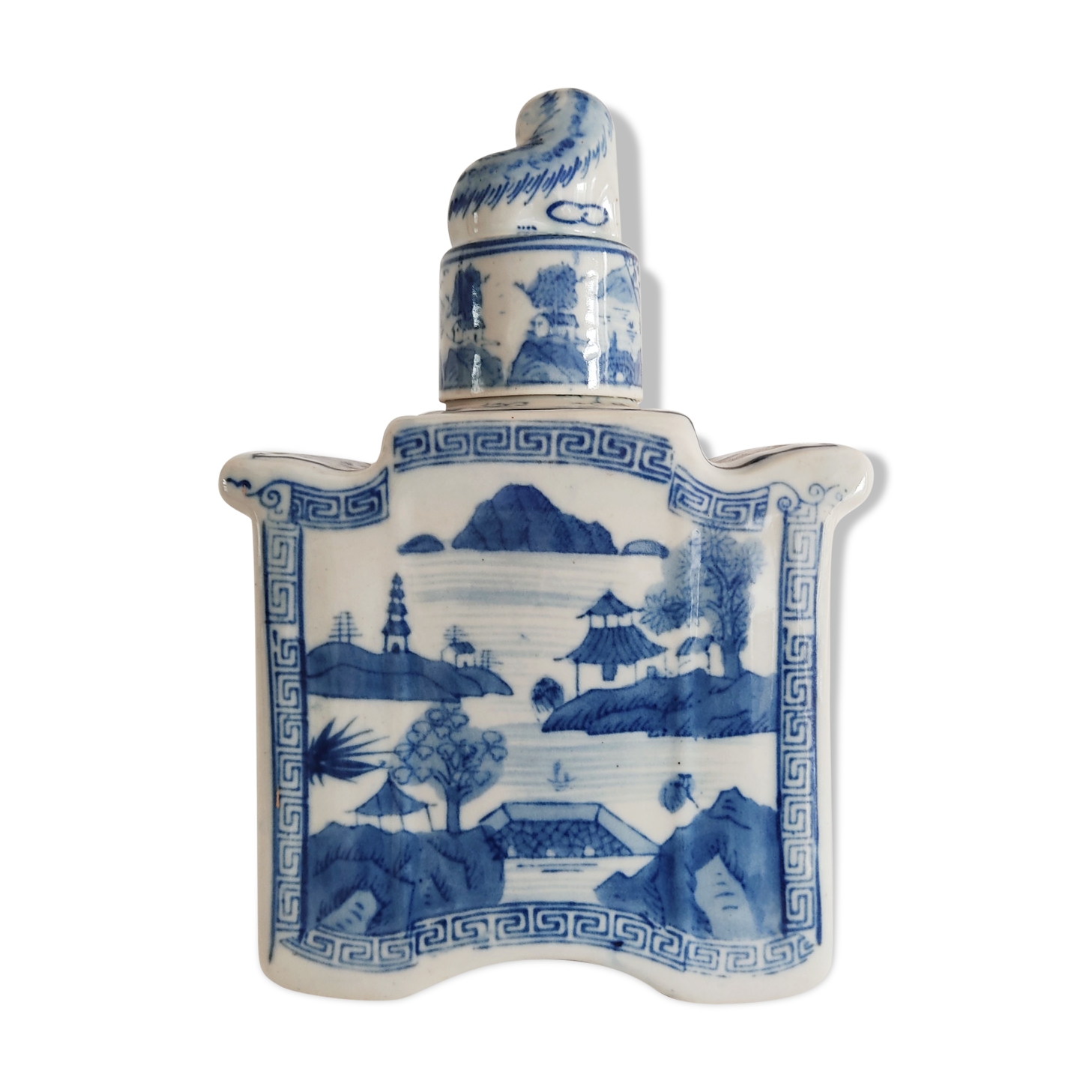 Chinese tea box fo dog lid