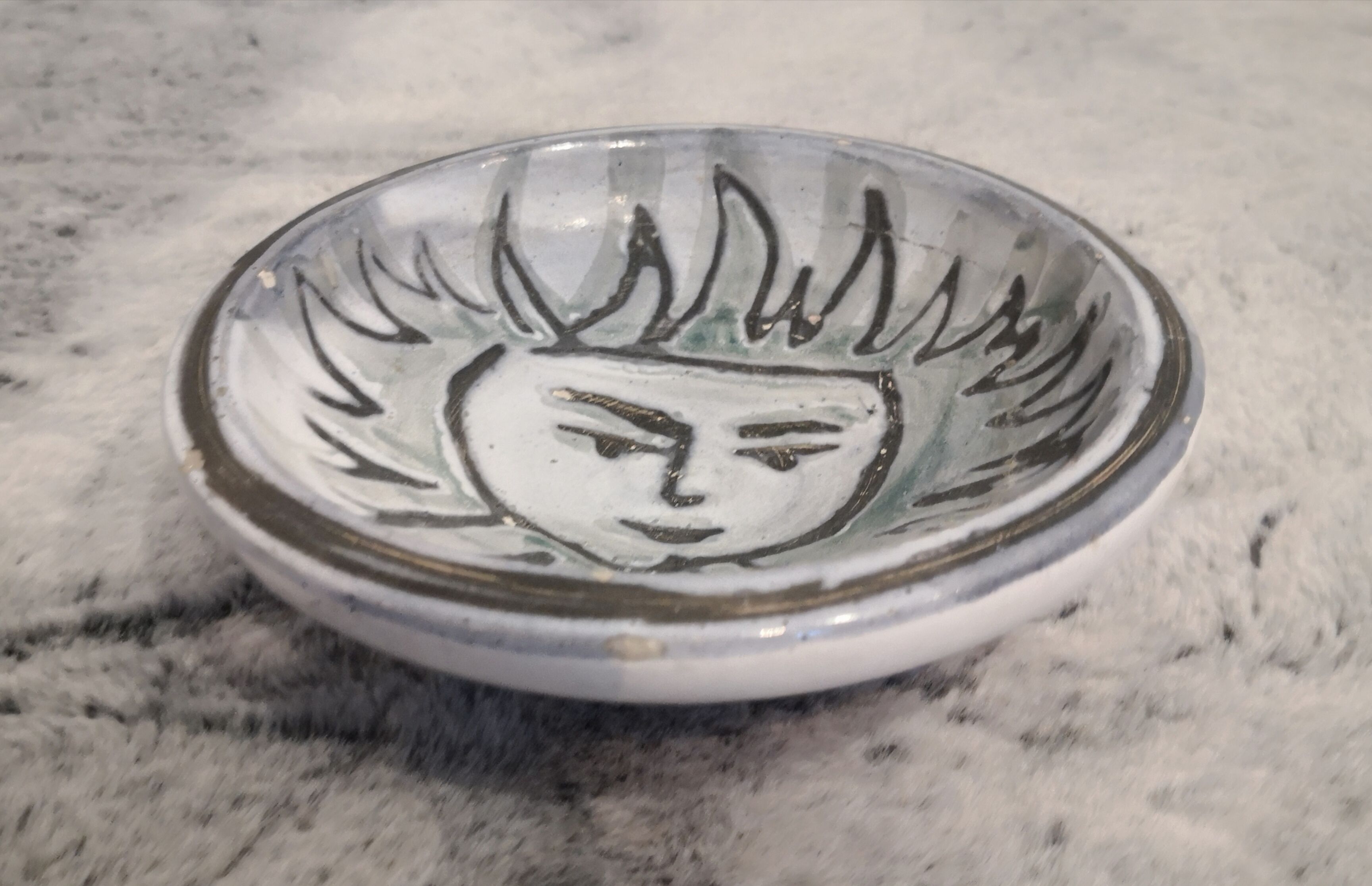 Ashtray Madoura Vallauris 1950s