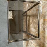 Petite table en verre 30 x 36 cm