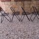 4 chaises pliantes Niels Gammelgaard , Ikea