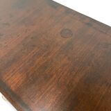 Commode italienne Art déco en ronce de noyer, années 1920