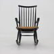 1960s Varjosen Puunjalostus Beech Rocking Chair, Finland