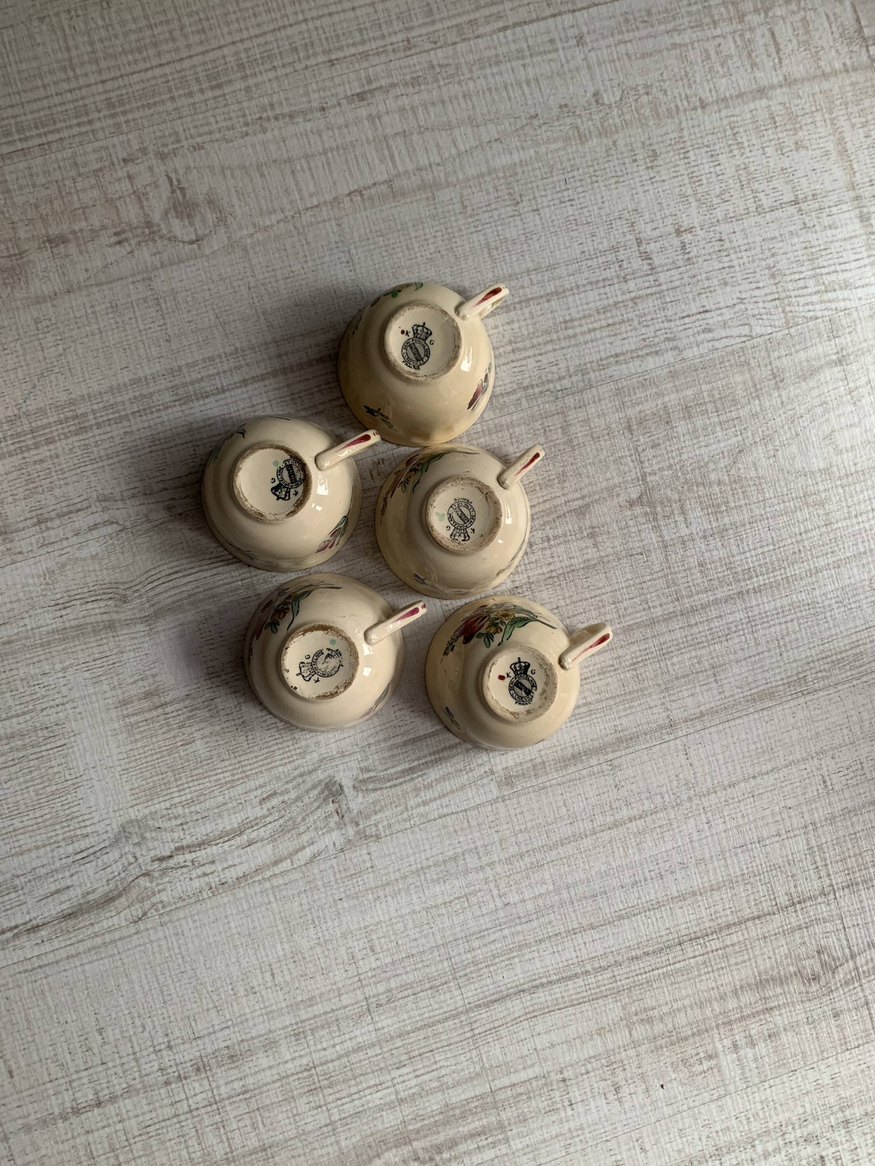 Luneville Floral Coffee Set