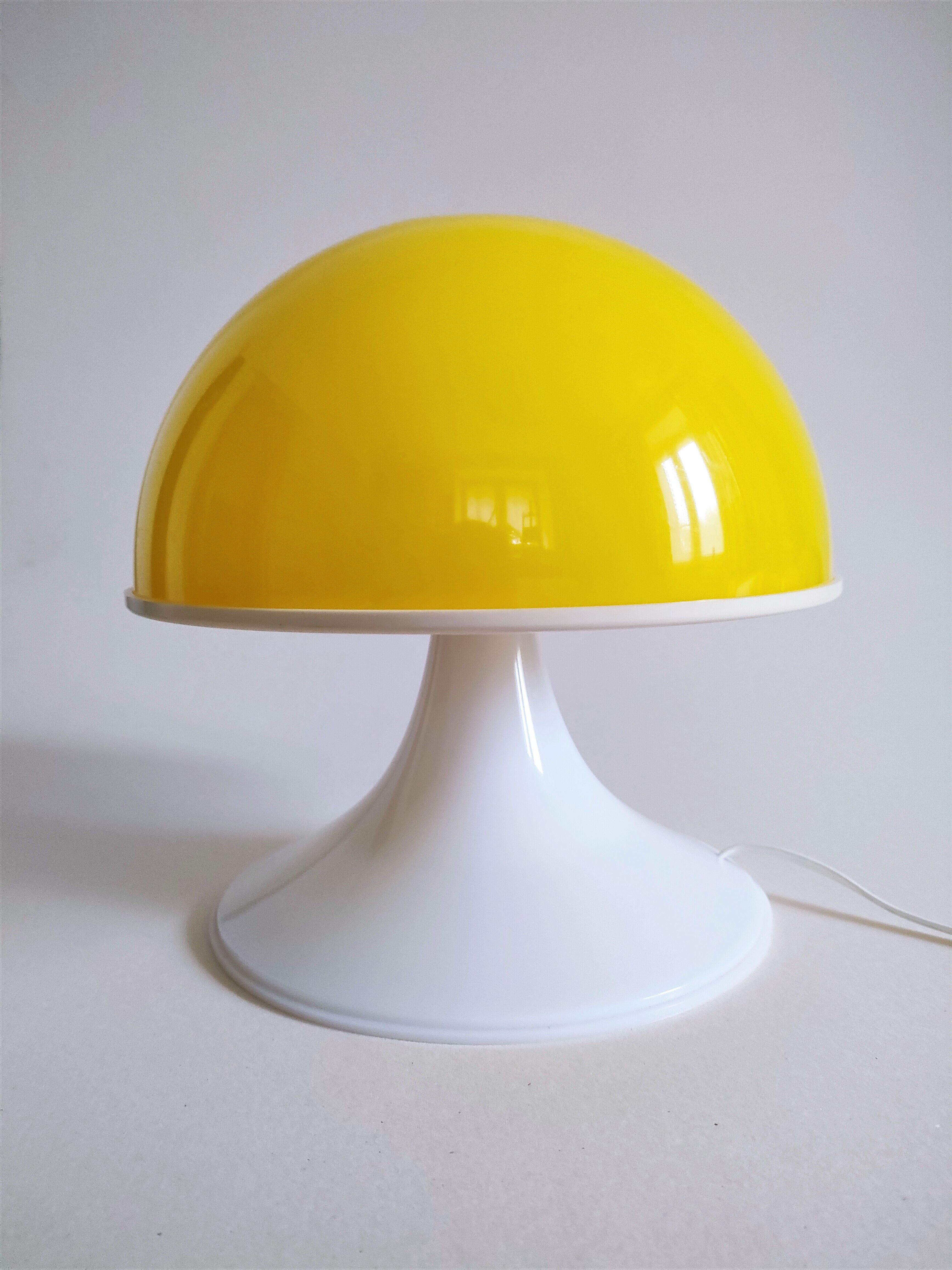 Vintage mushroom lamp