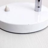Regent desk lamp in white metal