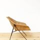 Mid-Century Rattan Lounge Chair