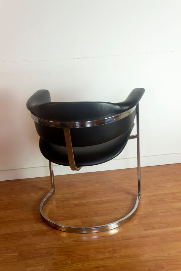 Chaise par Vittorio Introini pour Mario Sabot 1970