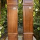 Pair of exotic wood storage columns - China