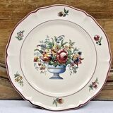 6 anciennes assiettes à dessert modèle Floralia Villeroy & Boch