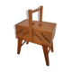 Small vintage wooden seamstress
