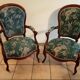 Paire de fauteuils cabriolet style Louis XV