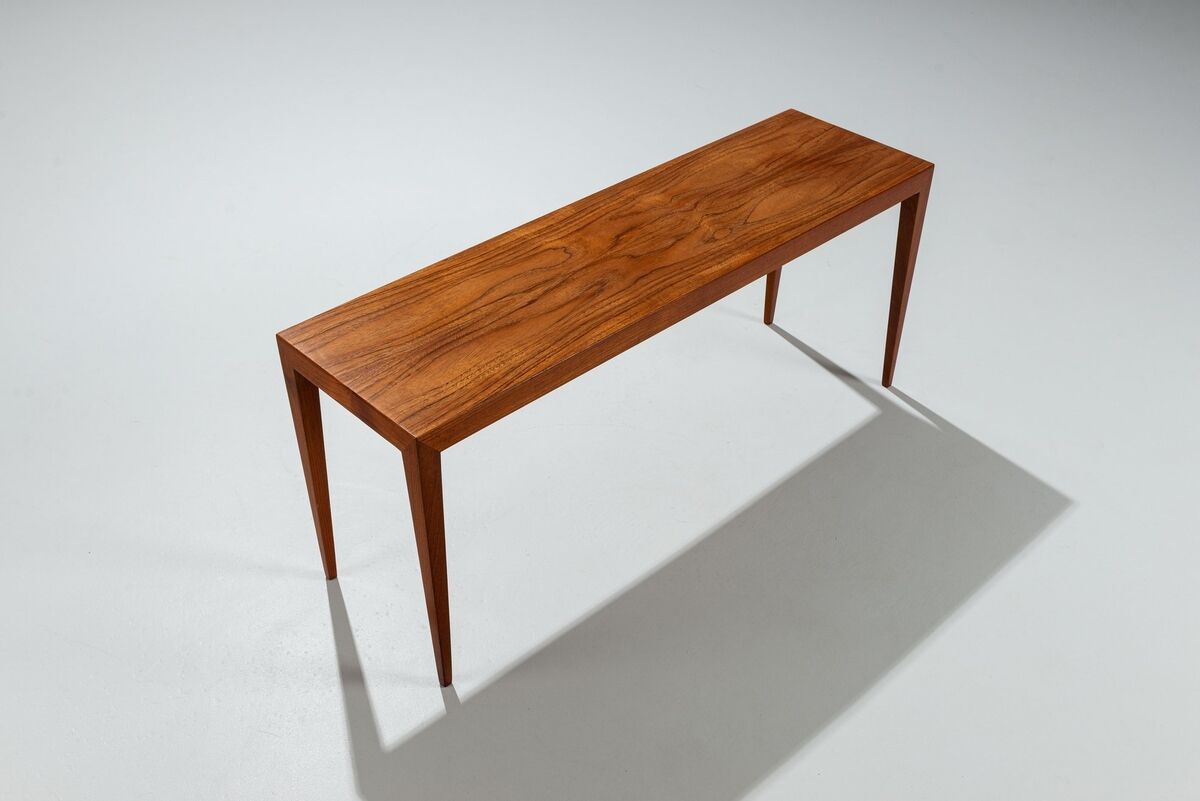 3 tables gigognes en teck par Severin Hansen pour Haslev, Danemark 1960