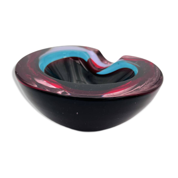 Coupe, vide-poche Sommerso Flavio Poli Murano 1960