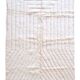 White Moroccan Beni Ourain Rug - 293 x 197 cm