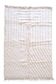 White Moroccan Beni Ourain Rug - 293 x 197 cm