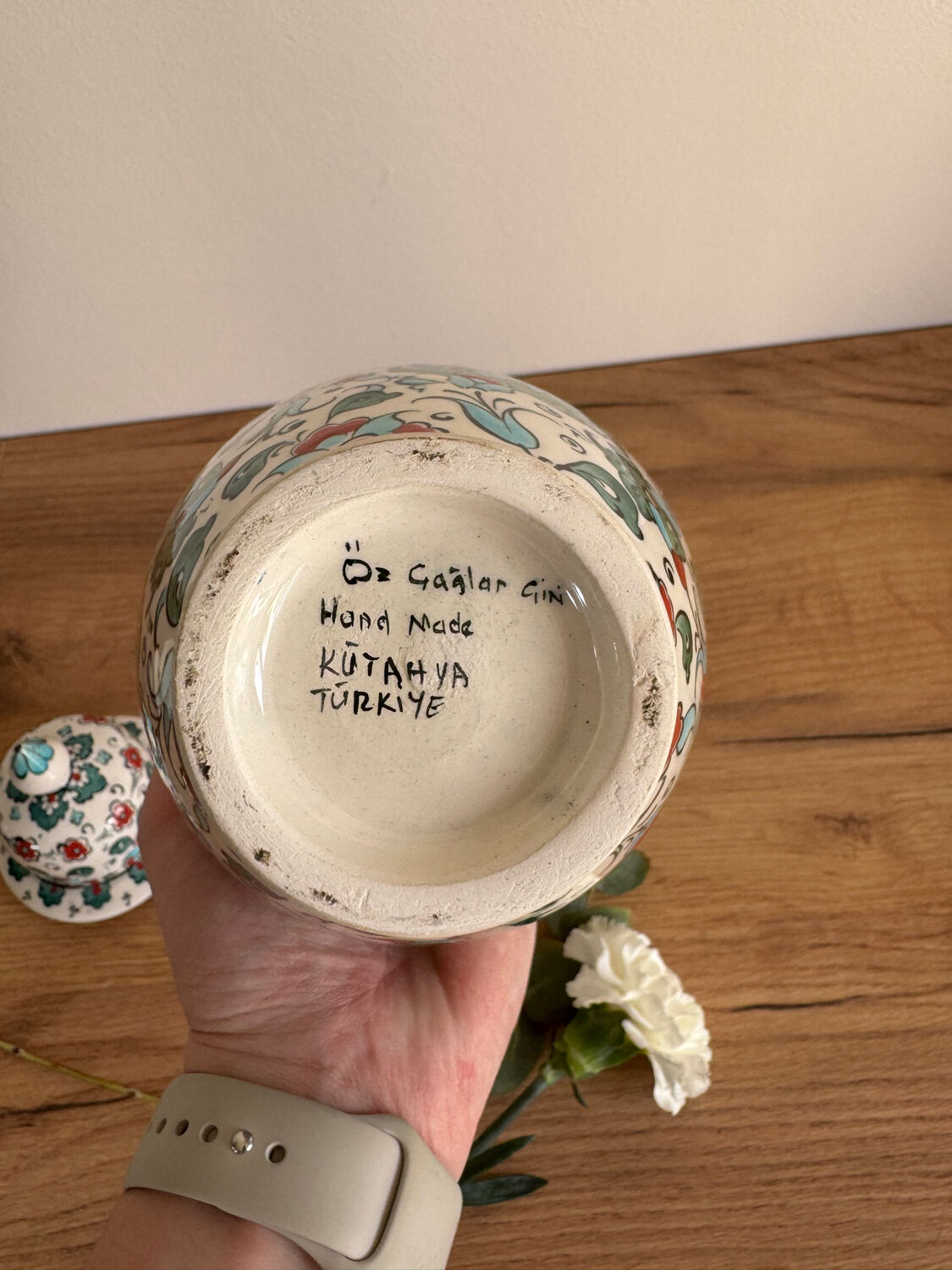 Handmade pot from Turkey